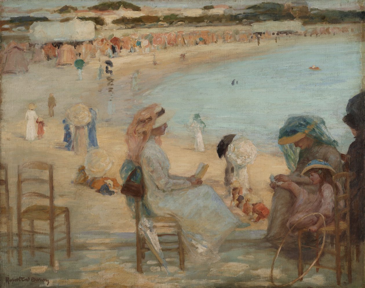 Na plaży (Royan) autorstwa Rupert Bunny