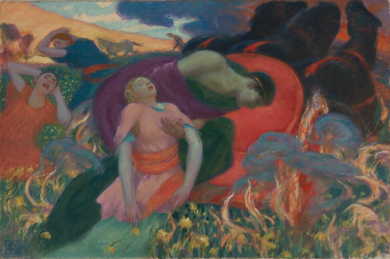 Gwałt Persefony autorstwa Rupert Bunny