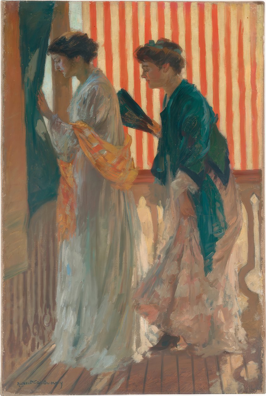 Qui vient? autorstwa Rupert Bunny