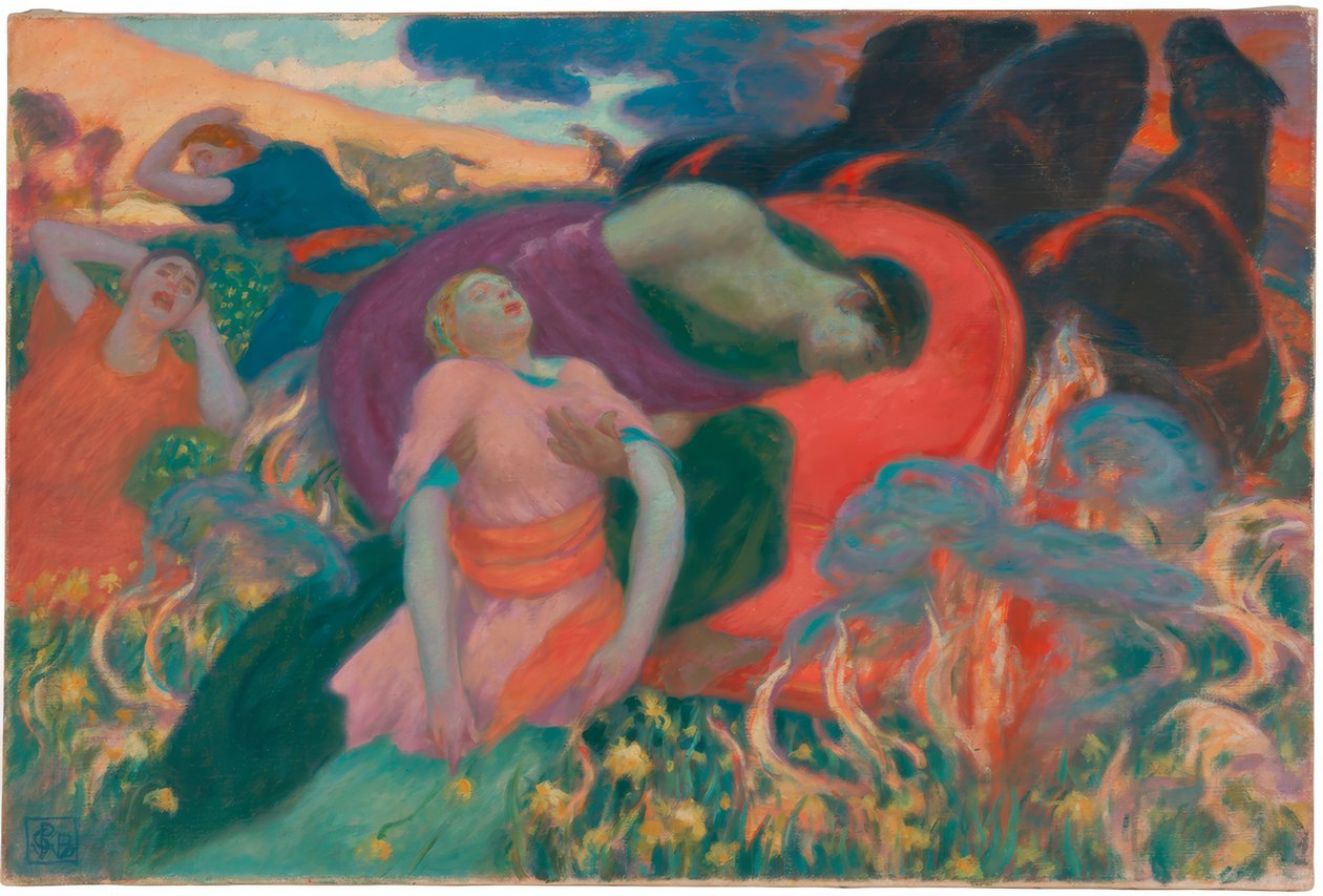 Gwałt Persefony autorstwa Rupert Bunny