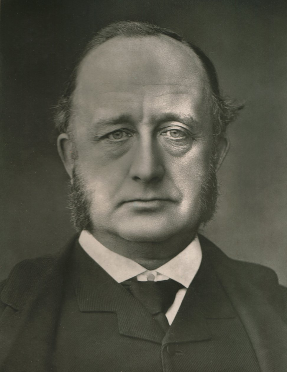 Sir Richard Everard Webster, ok. 1895, ok. 1907. autorstwa Russell and Sons