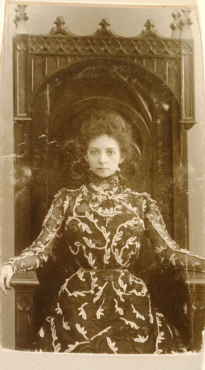د لوبغاړې ویرا کومیسارژیوسکایا پولی انځور autorstwa Russian Photographer
