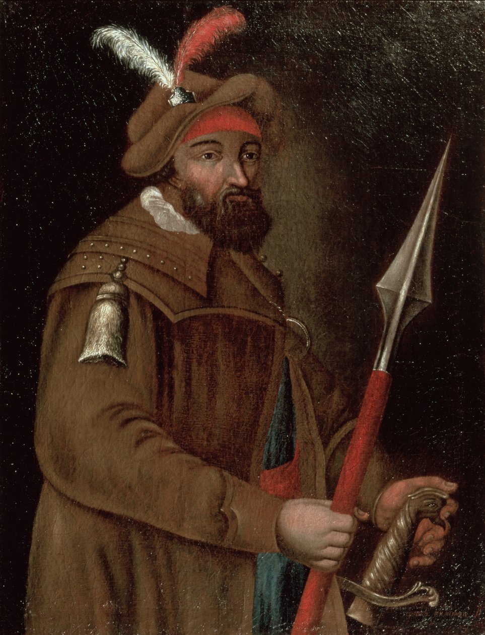 Portret Jermaka Tymofiejewicza (zm.15845), 1700-50 autorstwa Russian School