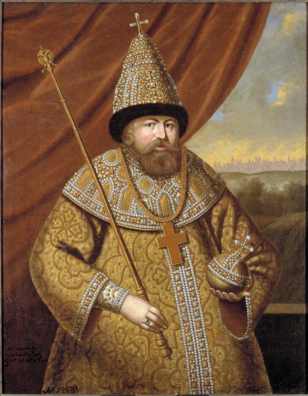 Aleksiej Michajłowicz autorstwa Russian School