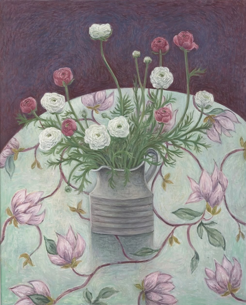 Kwiaty na kwiatach, 2003 autorstwa Ruth Addinall