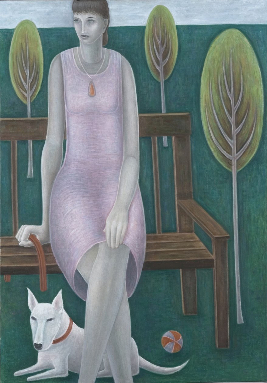 Kobieta w parku, 2006 autorstwa Ruth Addinall
