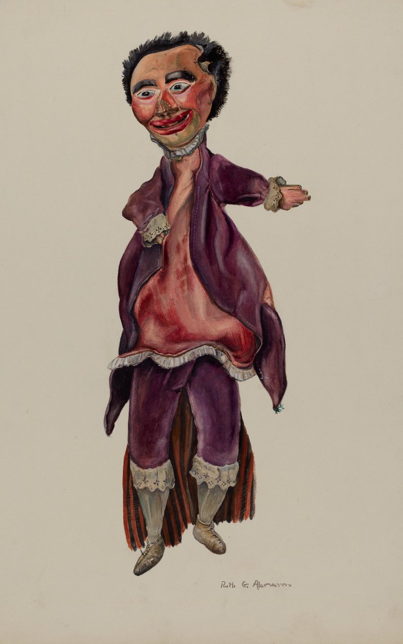 Doktor Marionetka, ca. 1937. autorstwa Ruth Abrams