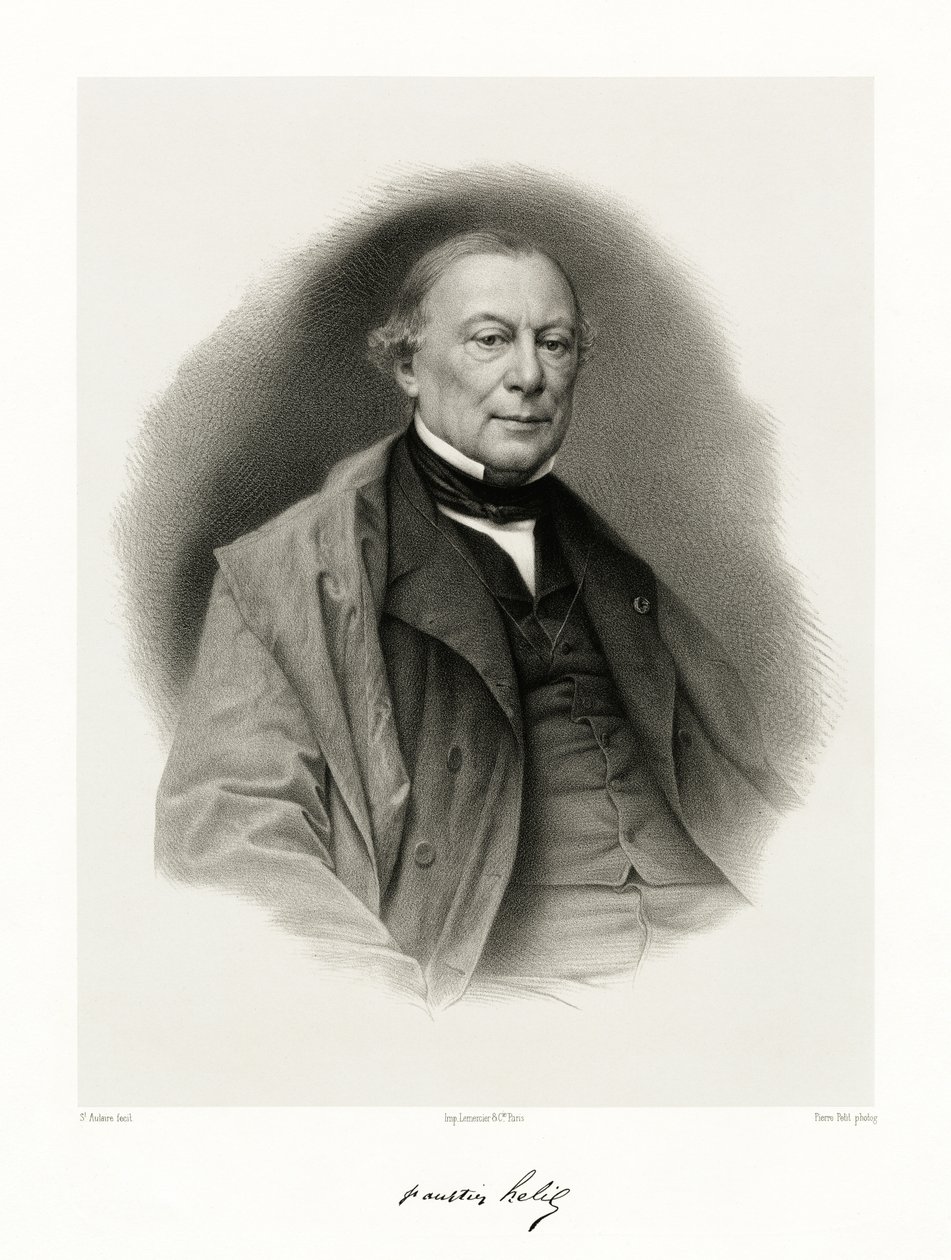 Faustin Helie, 1865-66 autorstwa S. Aulaire