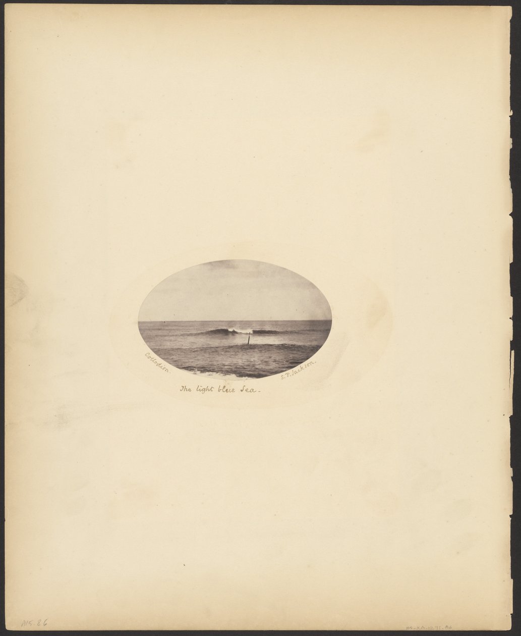 Jasnoniebieskie morze autorstwa S. P. Jackson