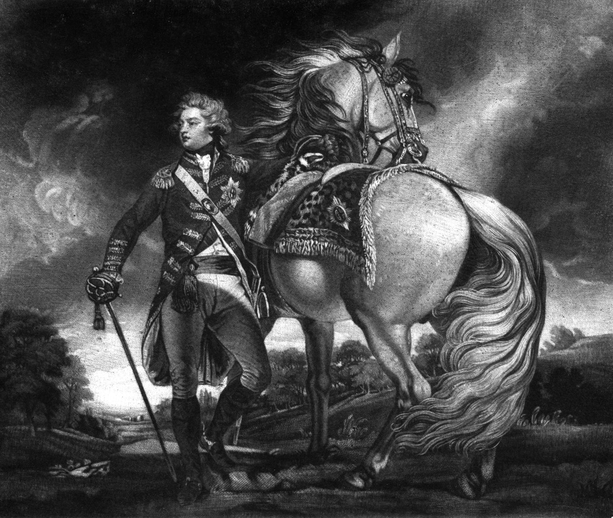 Jerzego, księcia Walii. autorstwa S. W. Reynolds