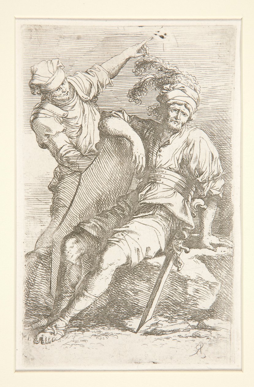 Różnorodna figura (Suite) autorstwa Salvator Rosa