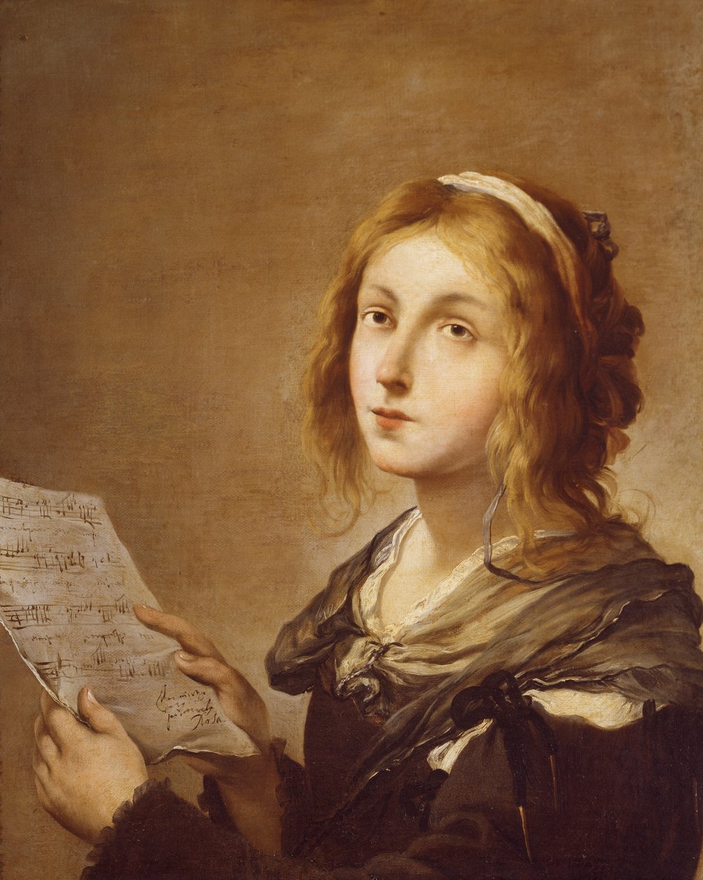 Muzyka Carlo Rosy (1613-1678). autorstwa Salvator Rosa