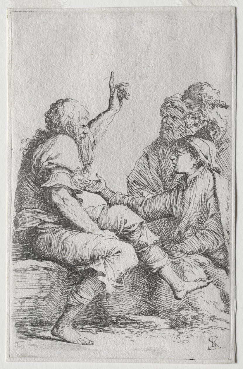 Seria figurek: Figurka autorstwa Salvator Rosa
