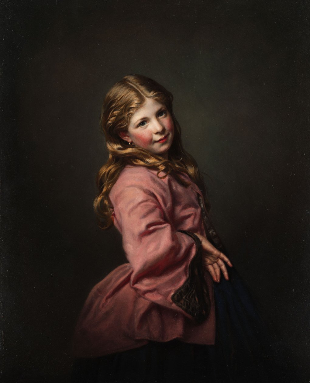 Zalotna dziewczynka autorstwa Samuel Baruch Halle