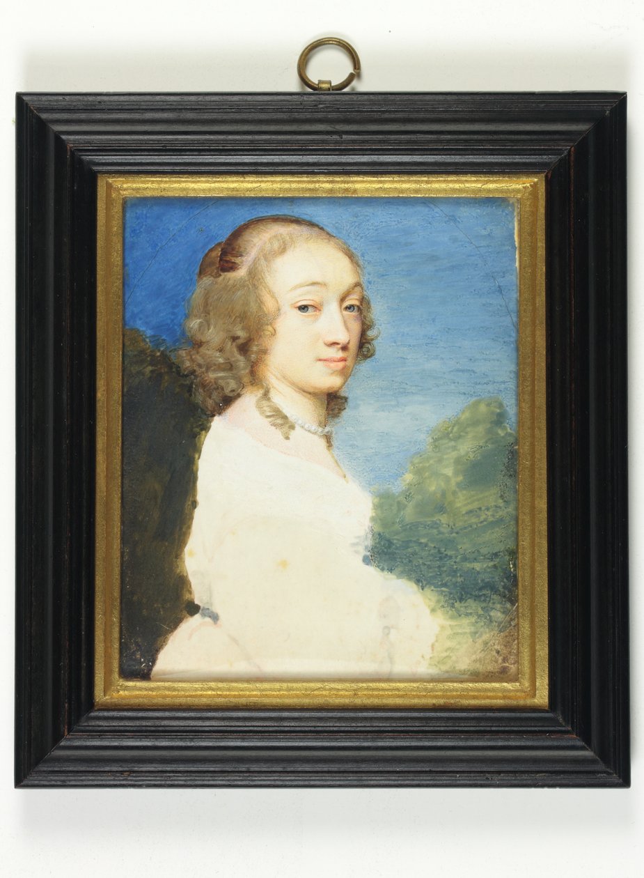 Christiana Turner, żona Samuela Coopera (wc na welinie) autorstwa Samuel Cooper