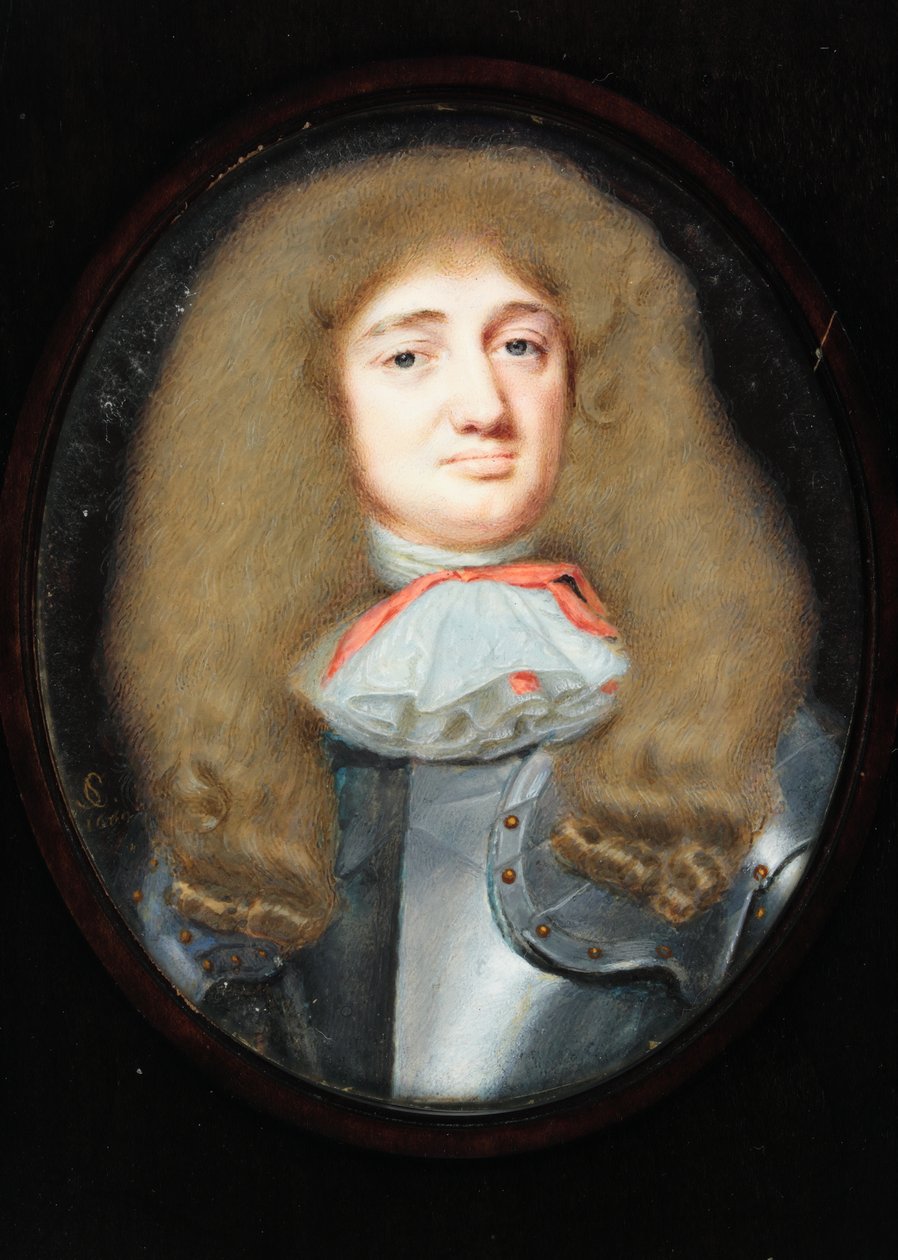 Sir Frescheville Holles, 1669 (wc na welinie) autorstwa Samuel Cooper