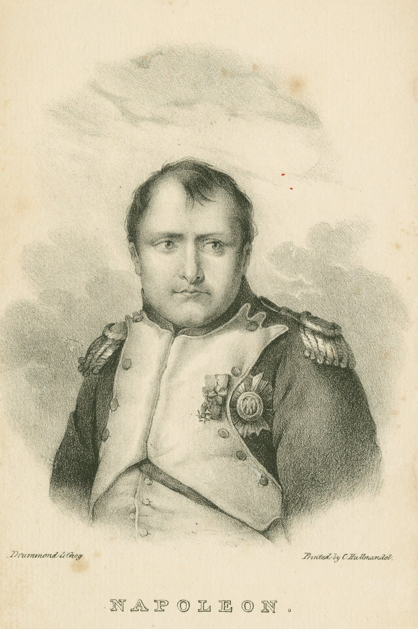 Napoleona, 1825 autorstwa Samuel Drummond