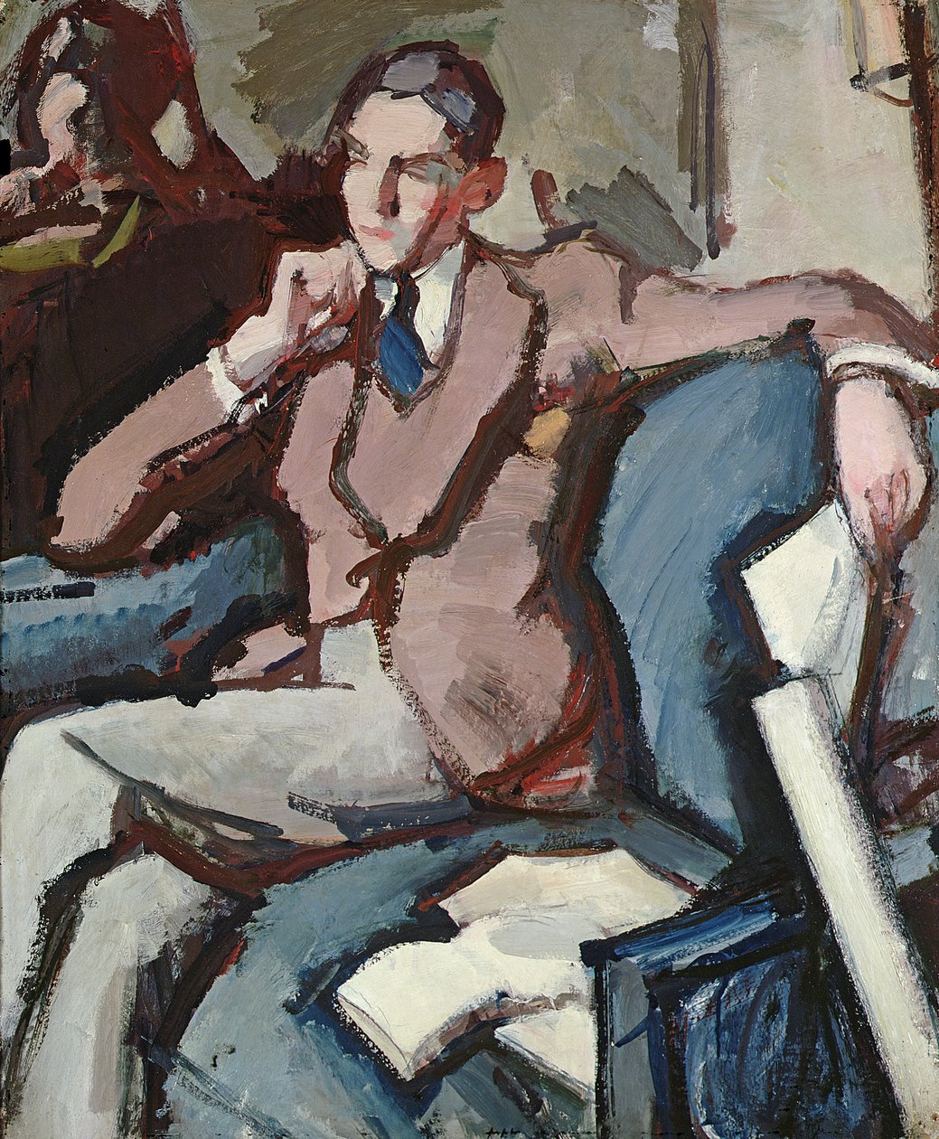 د ویلی پیپلو پولی انځور autorstwa Samuel John Peploe