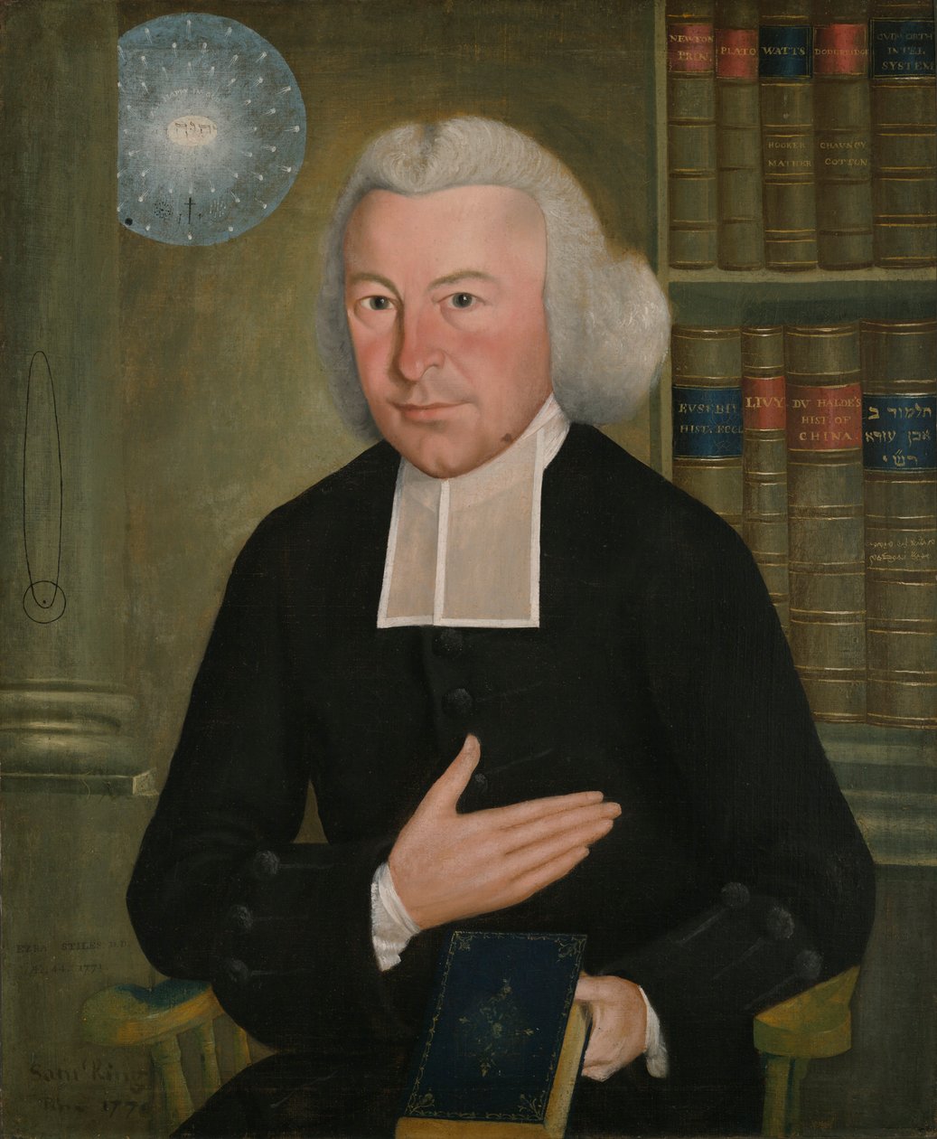 Ezdrasz Stiles autorstwa Samuel King