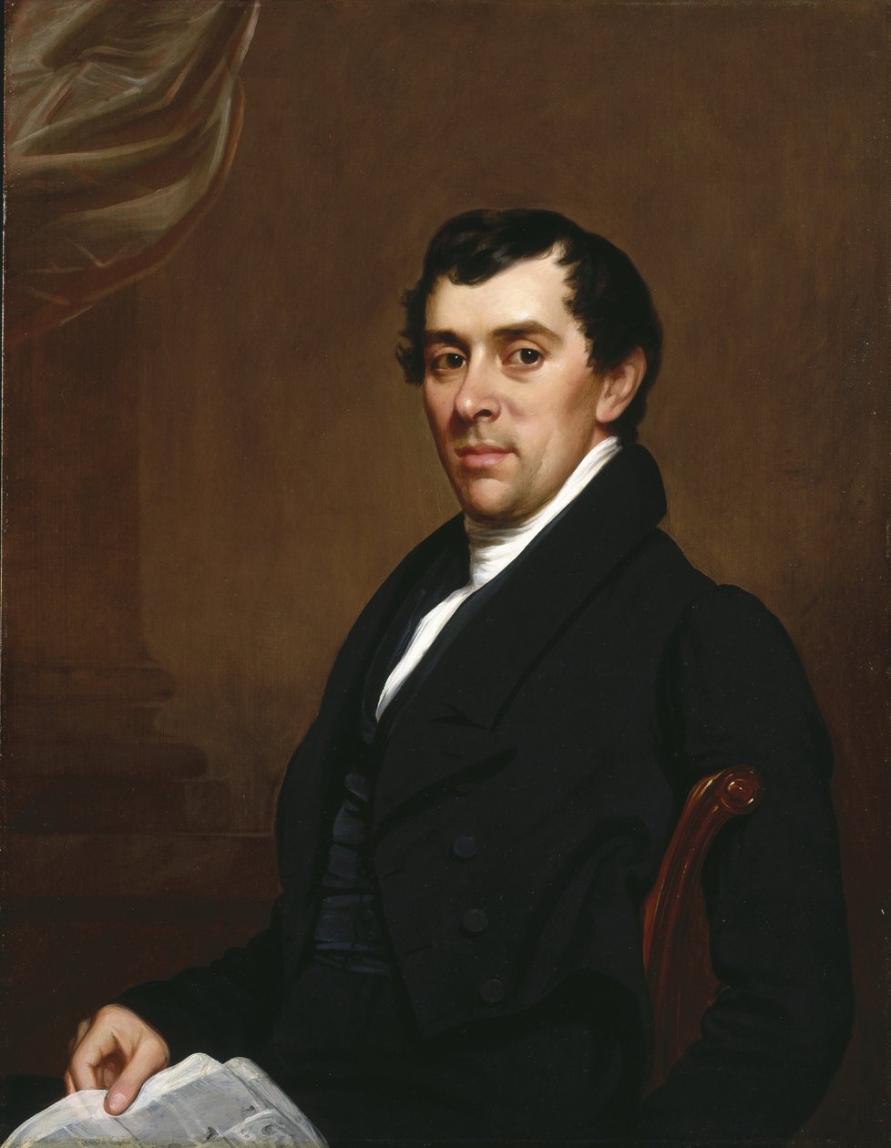 David Leavitt autorstwa Samuel Lovett Waldo