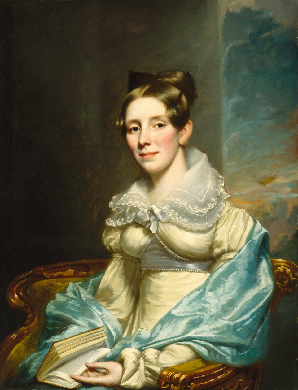 Portret kobiety autorstwa Samuel Lovett Waldo