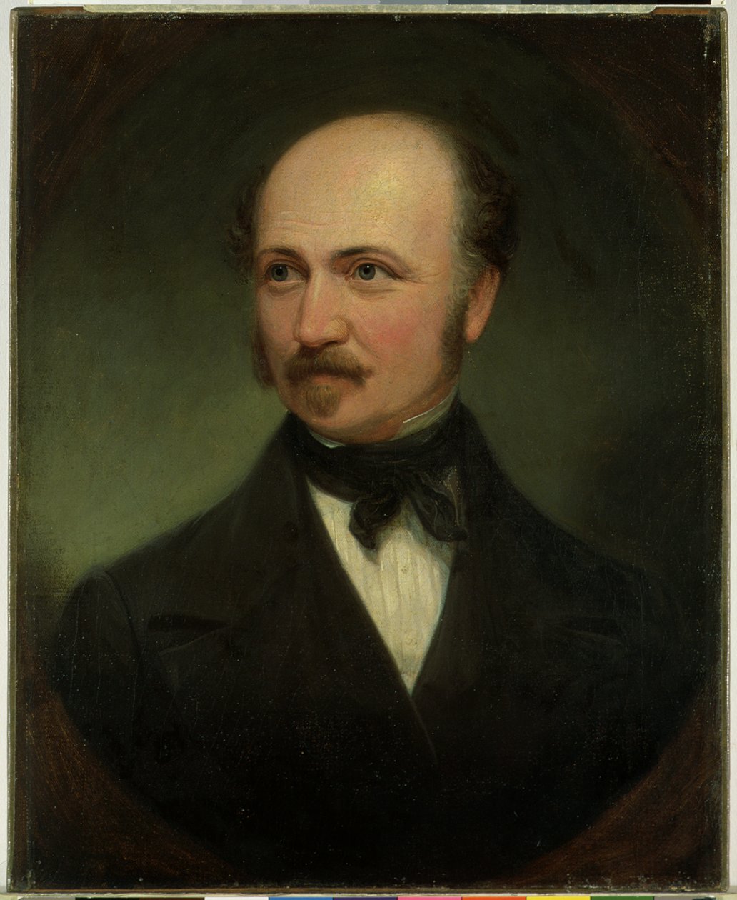 Portret kapitana Johna A. Suttera (olej na płótnie) autorstwa Samuel Osgood