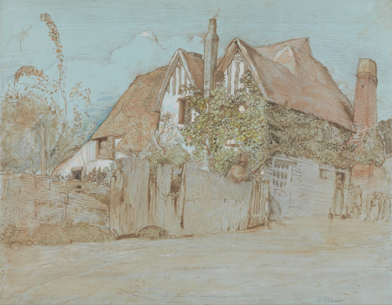 Ivy Cottage, Shoreham autorstwa Samuel Palmer