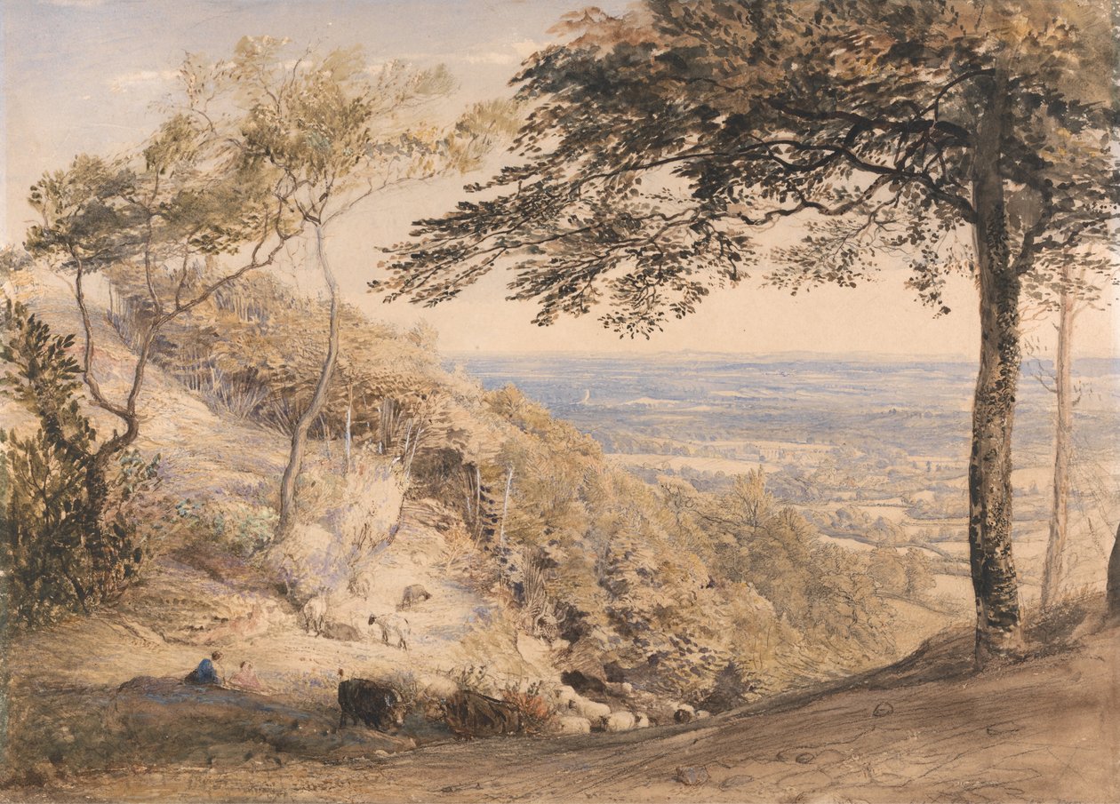 Wilmots Hill, Kent autorstwa Samuel Palmer