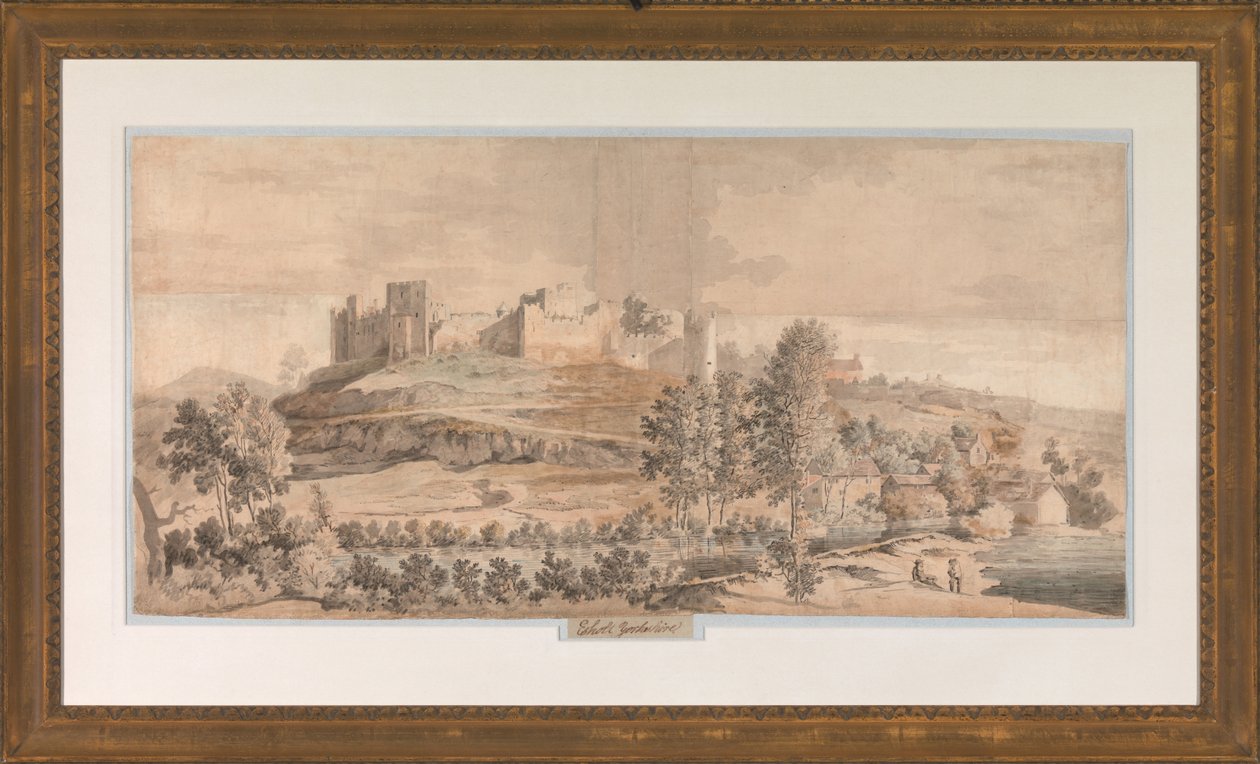 Zamek Ludlow autorstwa Samuel Scott