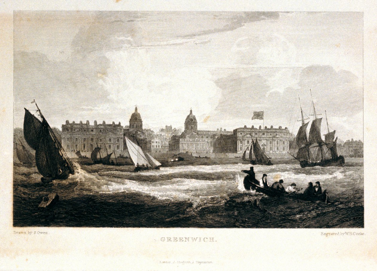 Greenwich [Szpital Greenwich] autorstwa Samuel (after) Owen