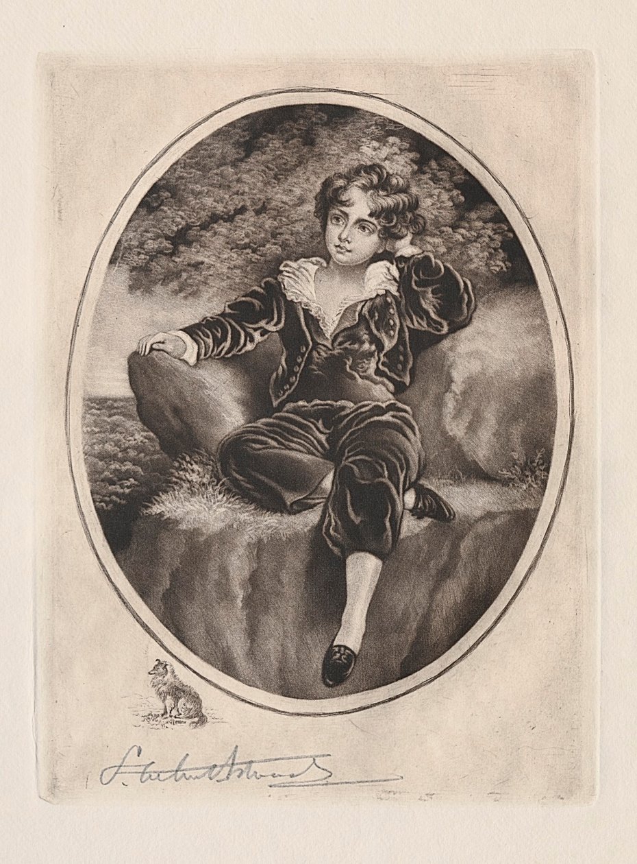 Mistrz Lambton, XIX-XX w. autorstwa Samuel Arlent Edwards