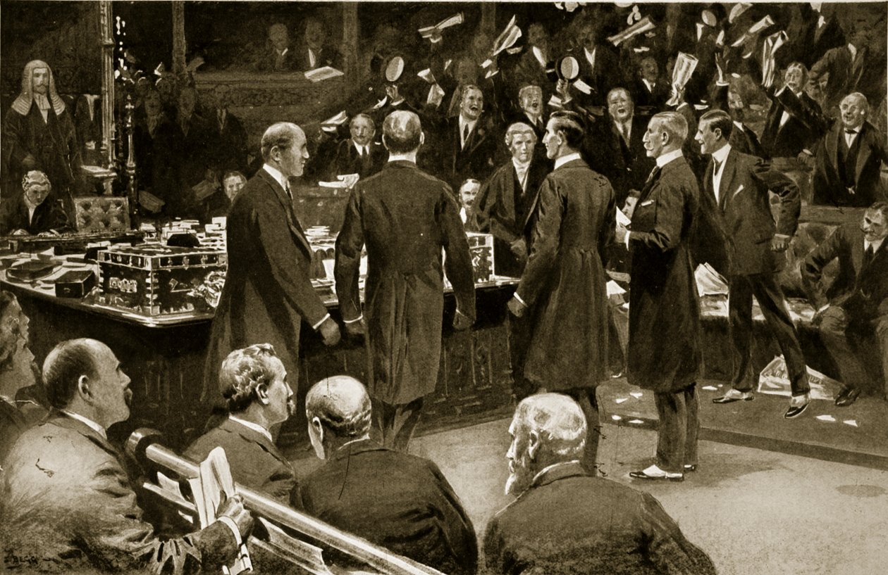 Klęska Rządu Samorządu, 1912 autorstwa Samuel Begg