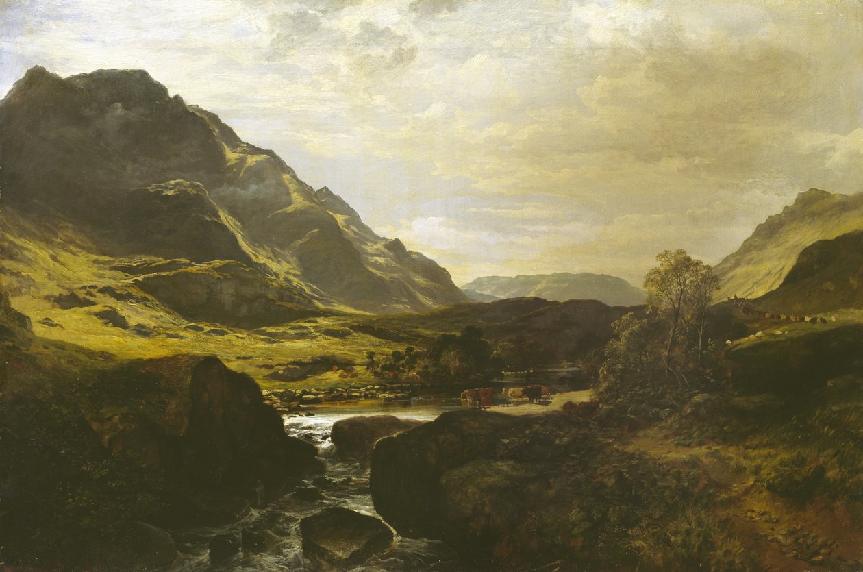 W Glena Massana autorstwa Samuel Bough