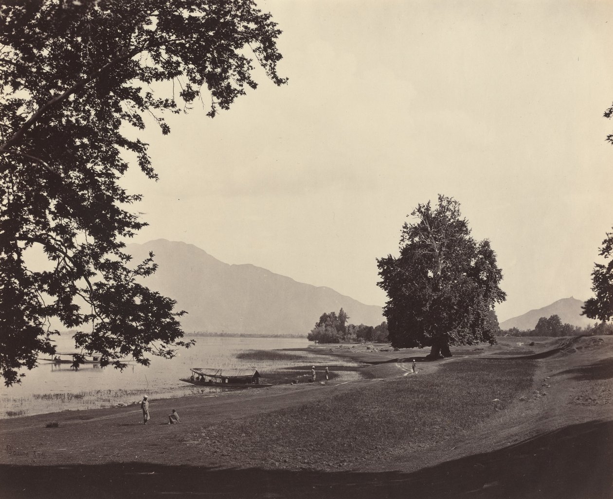 Scena Kaszmiru autorstwa Samuel Bourne