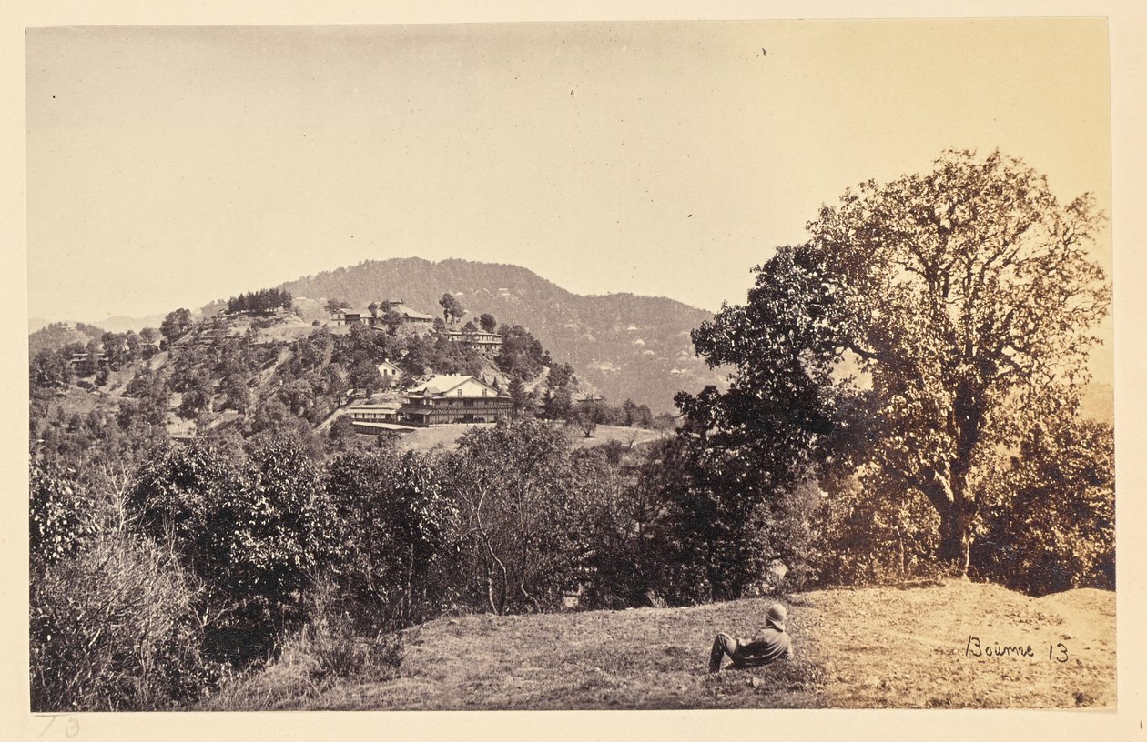 Simla; "Peterhof" autorstwa Samuel Bourne