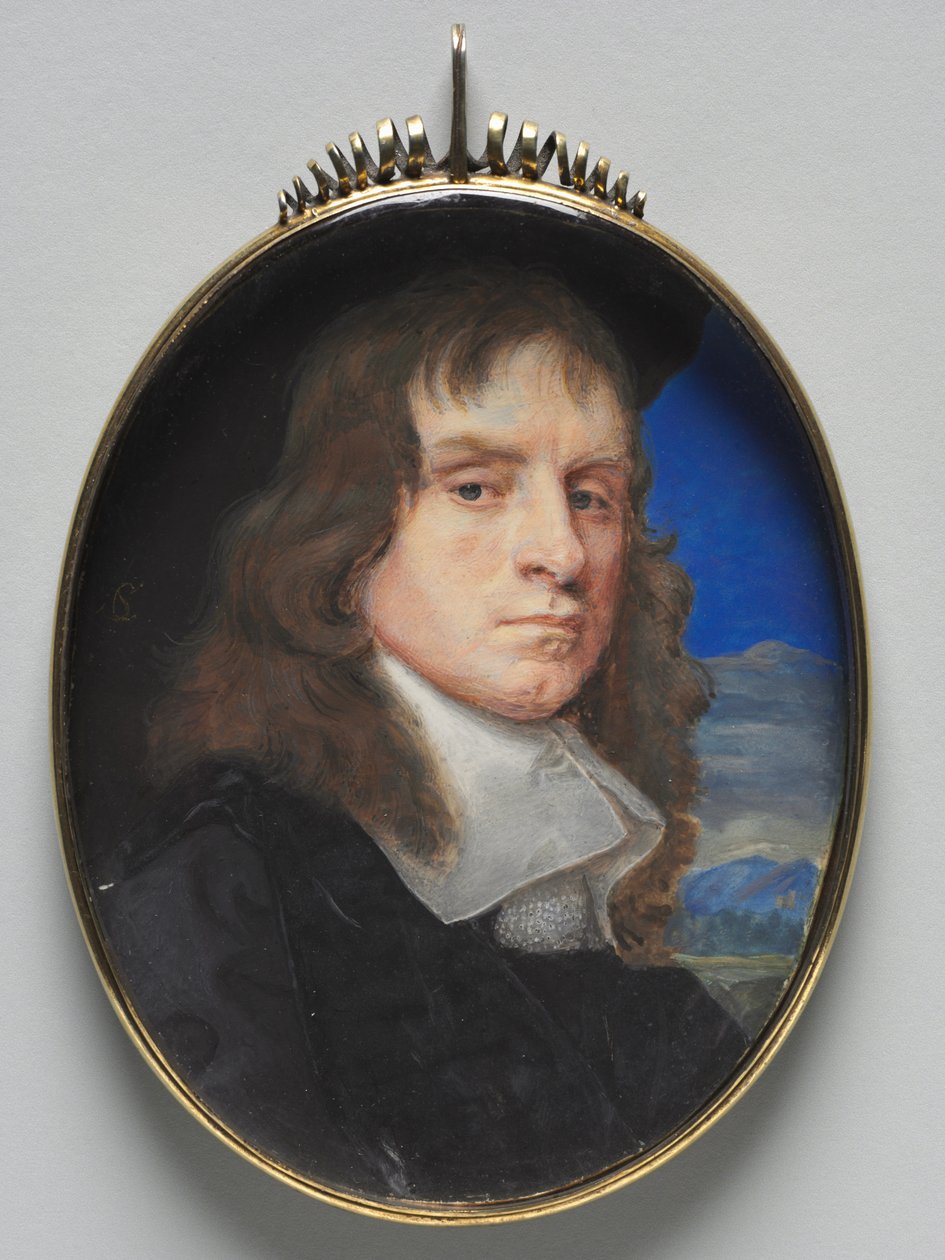 Portret mężczyzny, ok. 1655. autorstwa Samuel Cooper