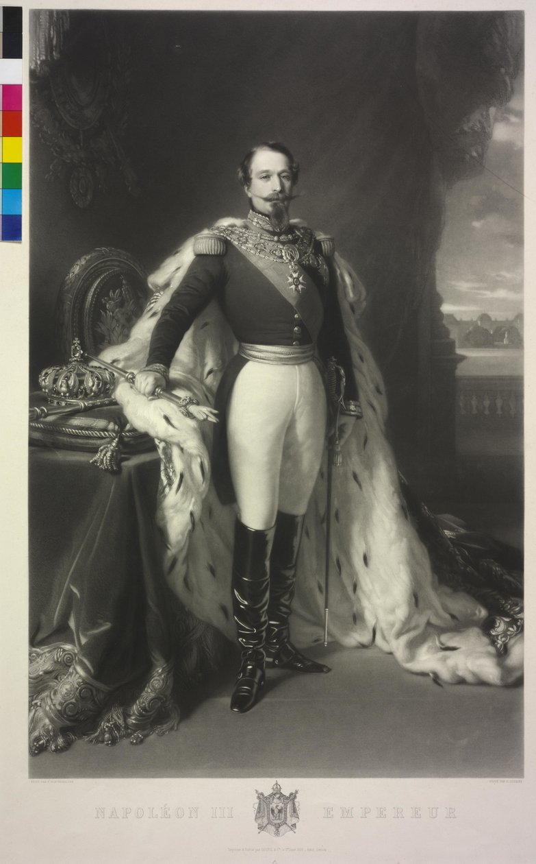 Cesarz Francuzów Napoleon III autorstwa Samuel Cousins