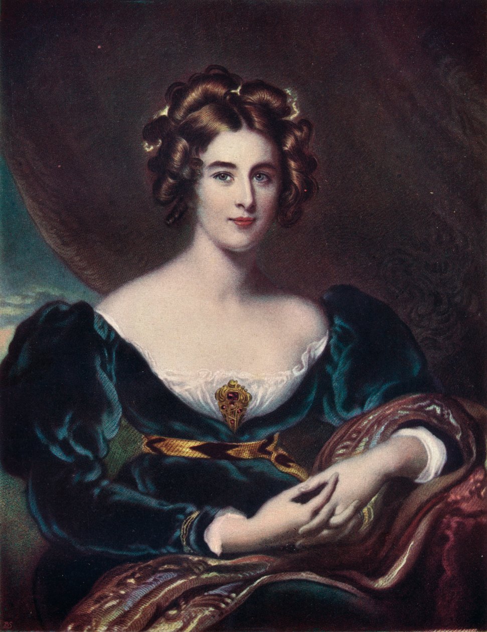 Lady Lyndhurst, c1836, 1904 autorstwa Samuel Cousins