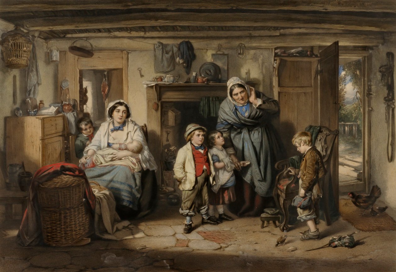 Mitherless Bairn autorstwa Samuel Cousins