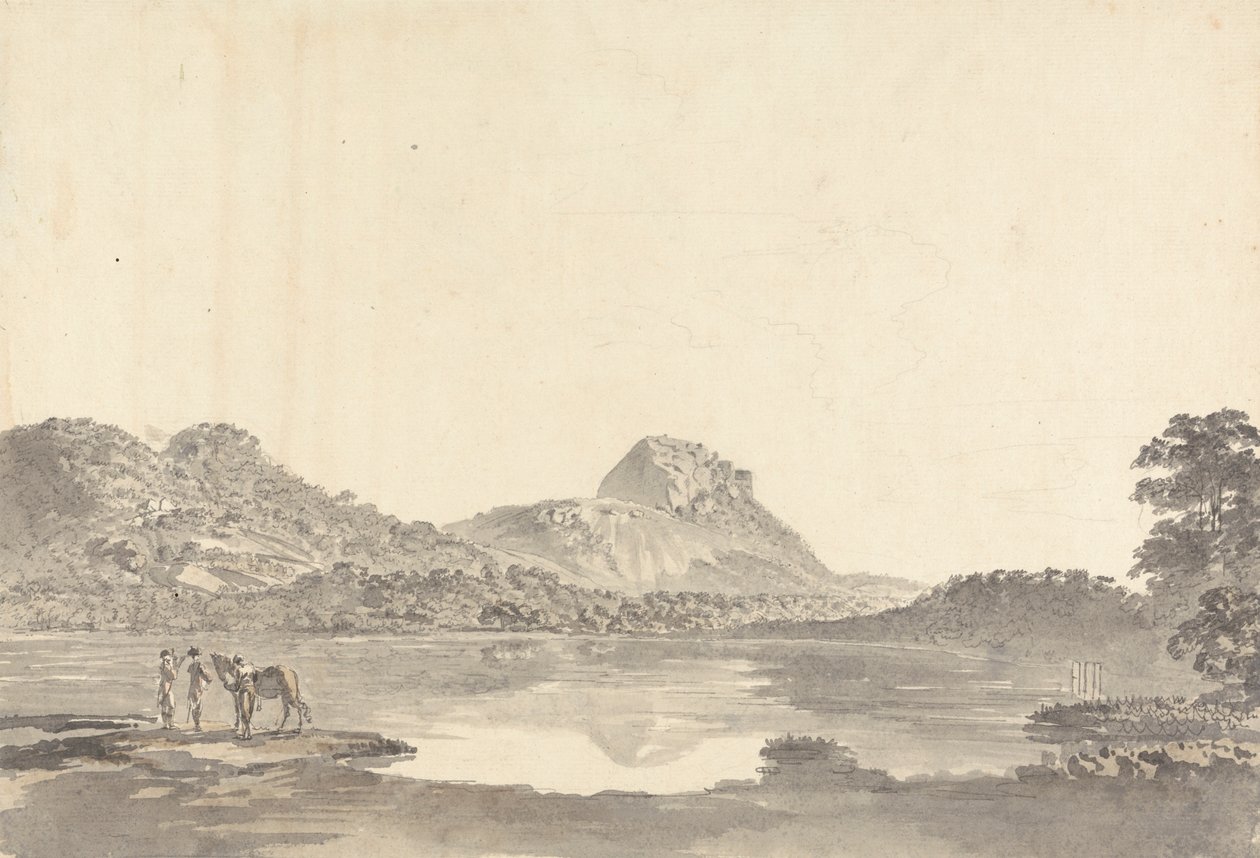 Postacie nad jeziorem autorstwa Samuel Davis