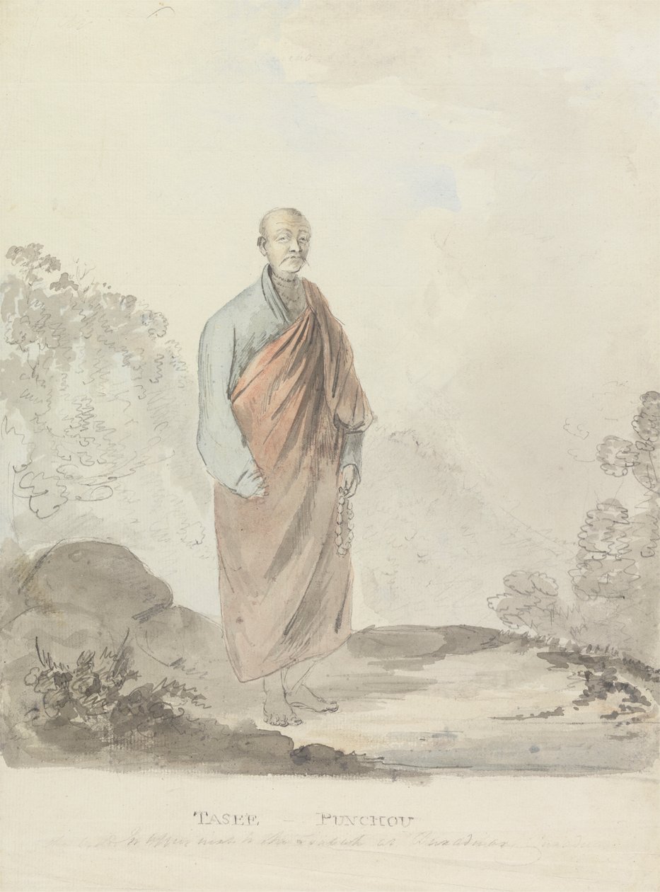 Tasi Panchou [Tashi Poontso] autorstwa Samuel Davis