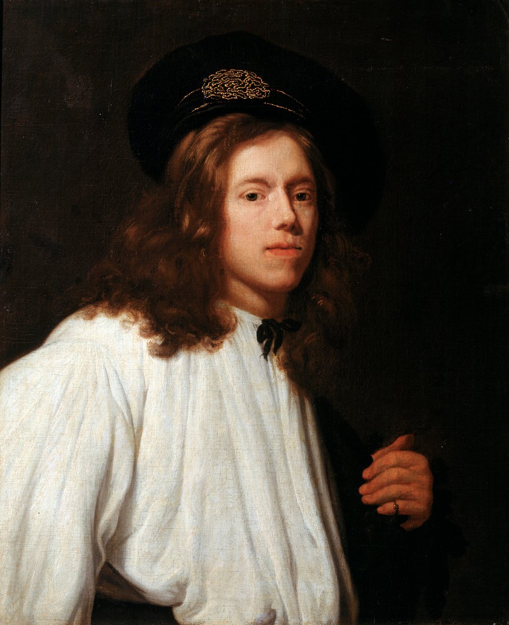 Autoportret, XVII wiek. autorstwa Samuel van Hoogstraten