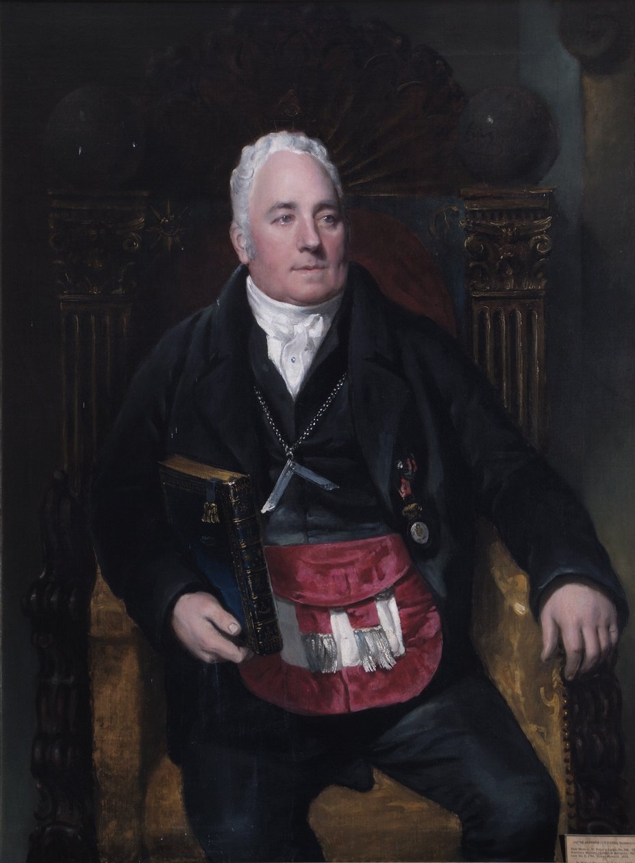 James Asperne, 1813 r. autorstwa Samuel Drummond