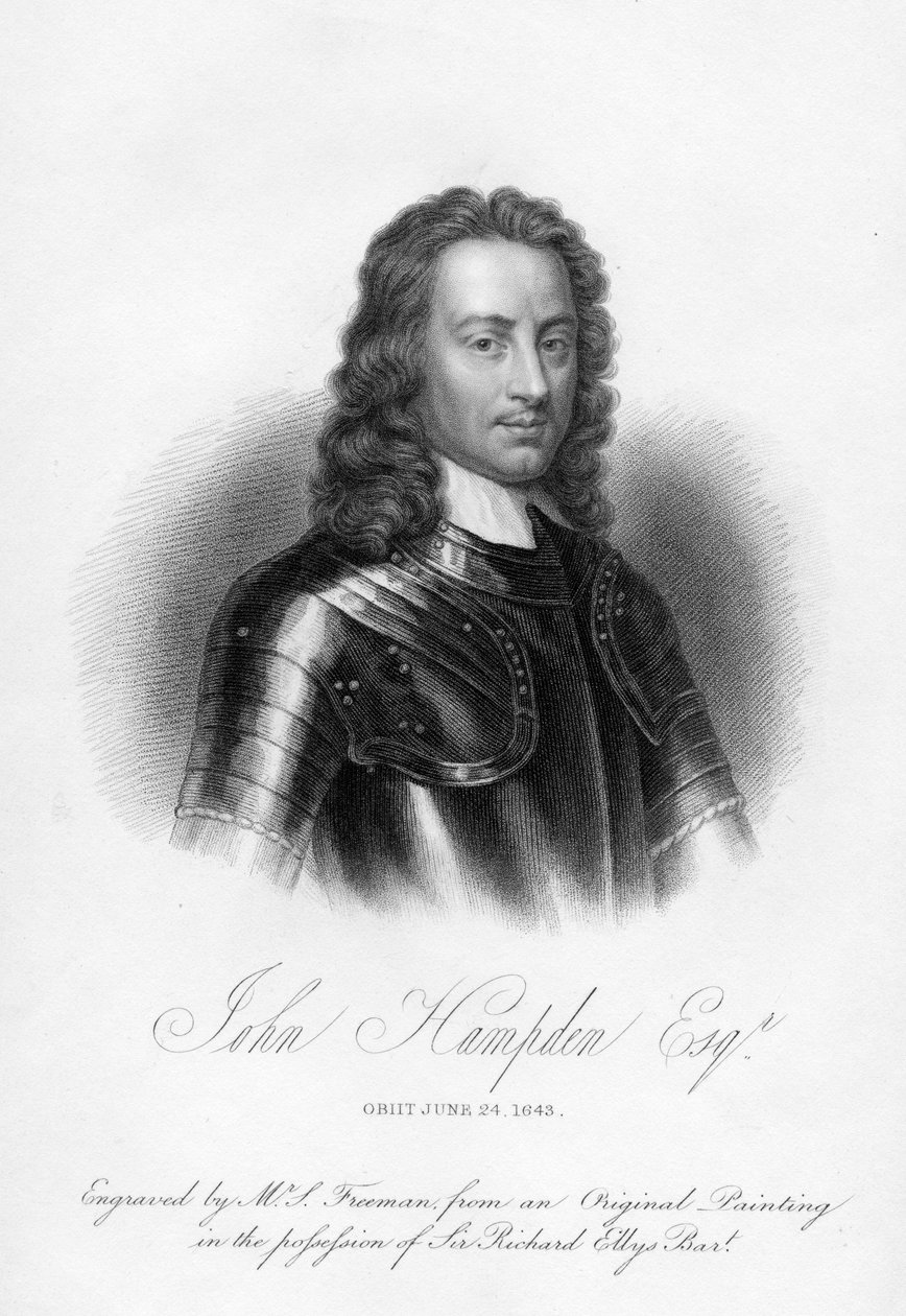 John Hampden autorstwa Samuel Freeman