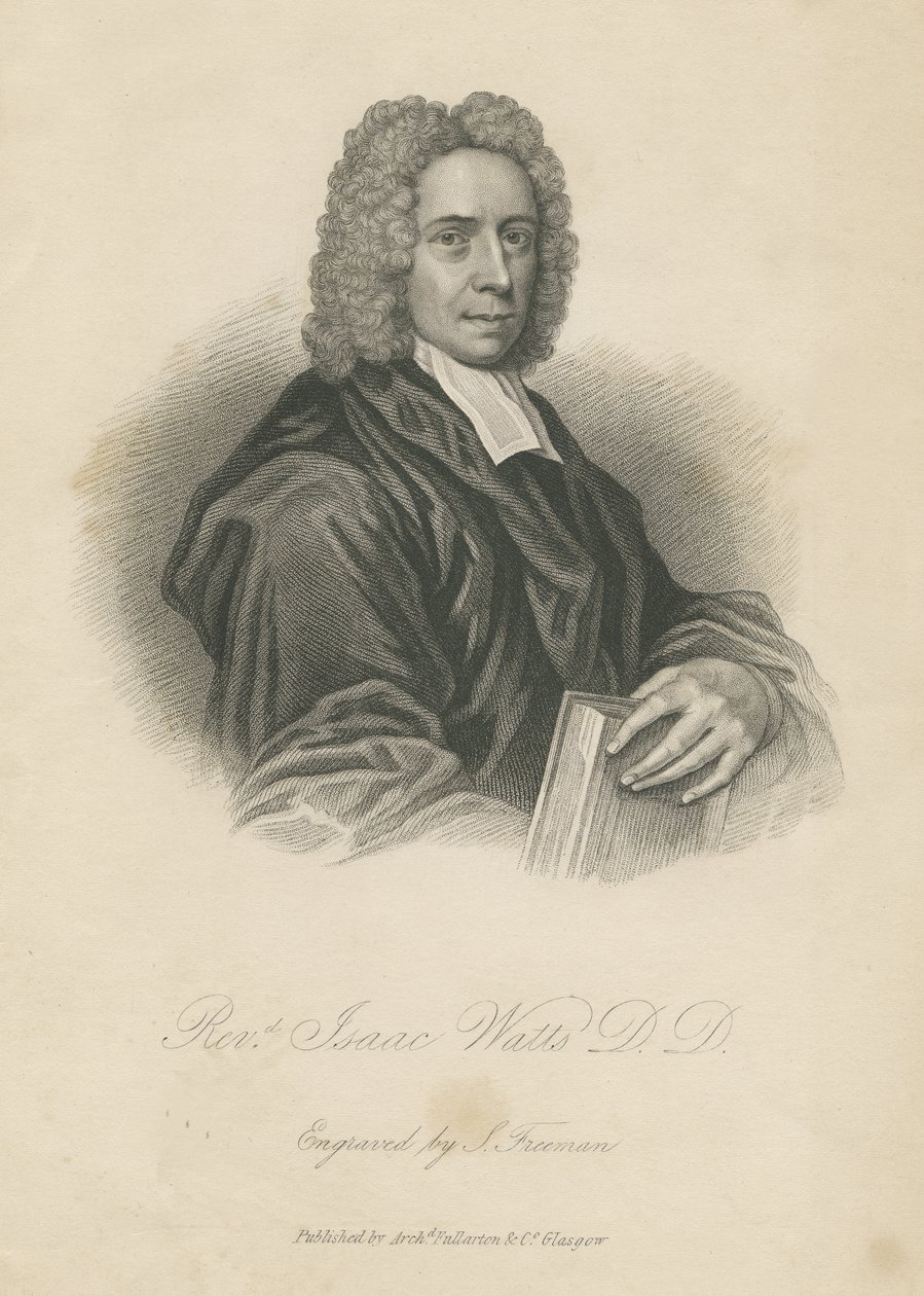 Rev Isaac Watts autorstwa Samuel Freeman