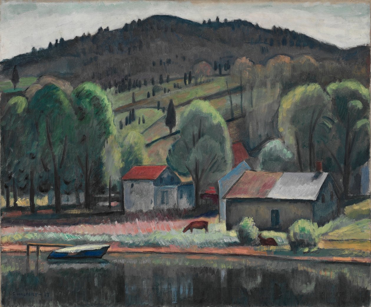 Eddyville autorstwa Samuel Halpert