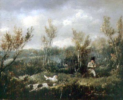 Цогцолборын буудлага (зтон дээр тосон)поли autorstwa Samuel John Egbert Jones