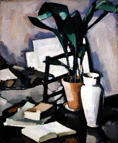Aspidistra autorstwa Samuel John Peploe
