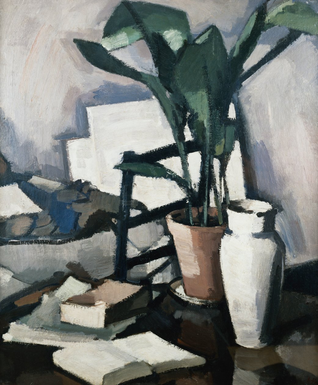 Aspidistra, ok. 1924 autorstwa Samuel John Peploe