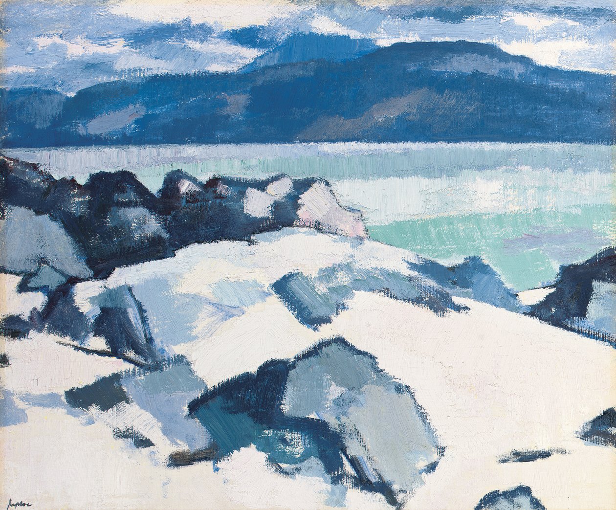 Ben More, Mull, z Iona autorstwa Samuel John Peploe